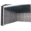 X-Metal Garage métal Métal Anthracite 19.52m²