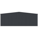 X-Metal Garage métal Acier galvanisé Gris 32.67m²
