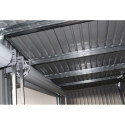 X-Metal Garage métal Acier galvanisé Gris 32.67m²