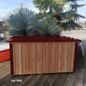 Fabric Style Coffre de jardin Bois massif Au choix 1.09m²