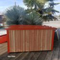 Fabric Style Coffre de jardin Bois massif Au choix 1.09m²