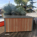 Fabric Style Coffre de jardin Bois massif Au choix 1.09m²