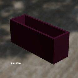Fabric Style Pots et jardinières en acier Aluminium composite Au choix