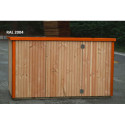 Fabric Style Coffres de filtration Bois massif Au choix 2.00m²