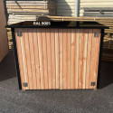 Fabric Style Coffres de filtration Bois massif Au choix