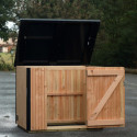 Fabric Style Coffres de filtration Bois massif Au choix