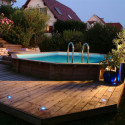 Ubbink Piscines bois Bois Marron 12m²