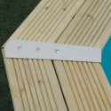 Ubbink Piscines bois Bois Marron 12m²