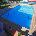 Ubbink Piscines bois Bois Marron 8m²