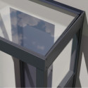 Canopia by Palram Marquise auvent Aluminium Gris 1.52m²