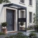Canopia by Palram Marquise auvent Aluminium Gris 2.06m²