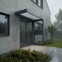 Canopia by Palram Marquise auvent Aluminium Gris 2.06m²