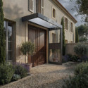 Canopia by Palram Marquise auvent Aluminium Gris 2.06m²