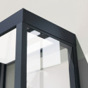 Canopia by Palram Marquise auvent Aluminium Gris 2.06m²