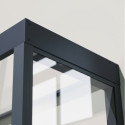 Canopia by Palram Marquise auvent Aluminium Gris 1.52m²
