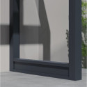 Canopia by Palram Marquise auvent Aluminium Gris 1.52m²
