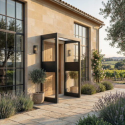 Canopia by Palram Marquise auvent Aluminium Gris 1.52m²