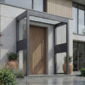 Canopia by Palram Marquise auvent Aluminium Gris 2.06m²