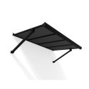 Canopia by Palram Marquise auvent Aluminium Gris 1.3m²