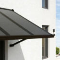 Canopia by Palram Marquise auvent Aluminium Gris 1.3m²