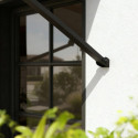Canopia by Palram Marquise auvent Aluminium Gris 1.3m²