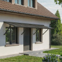 Canopia by Palram Marquise auvent Aluminium Gris 2.7m²