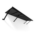 Canopia by Palram Marquise auvent Aluminium Gris 2.7m²