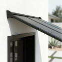 Canopia by Palram Marquise auvent Aluminium Gris 3m²