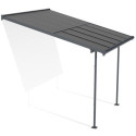 Canopia by Palram Toit de terrasse alu Aluminium Gris 9.4m²