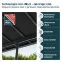 Canopia by Palram Toit de terrasse alu Aluminium Gris 9.4m²