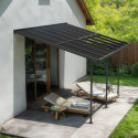 Canopia by Palram Toit de terrasse alu Aluminium Gris 13m²