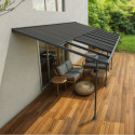Canopia by Palram Toit de terrasse alu Aluminium Gris 16.60m²
