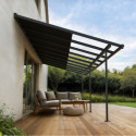 Canopia by Palram Toit de terrasse alu Aluminium Gris 16.60m²
