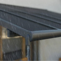 Canopia by Palram Toit de terrasse alu Aluminium Gris 16.60m²