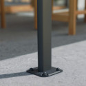 Canopia by Palram Toit de terrasse alu Aluminium Gris 16.60m²