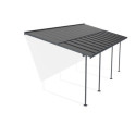 Canopia by Palram Toit de terrasse alu Aluminium Gris 22m²