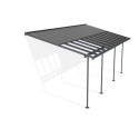 Canopia by Palram Toit de terrasse alu Aluminium Gris 22m²