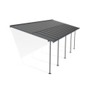 Canopia by Palram Toit de terrasse alu Aluminium Gris 25.7m²