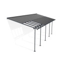 Canopia by Palram Toit de terrasse alu Aluminium Gris 25.7m²