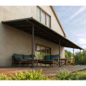 Canopia by Palram Toit de terrasse alu Aluminium Gris 27.6m²