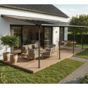 Canopia by Palram Toit de terrasse alu Aluminium Gris 27.6m²