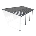 Canopia by Palram Toit de terrasse alu Aluminium Gris 27.6m²