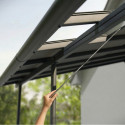Canopia by Palram Toit de terrasse alu Aluminium Gris 27.6m²