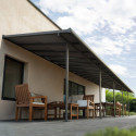 Canopia by Palram Toit de terrasse alu Aluminium Gris 31.20m²