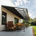 Canopia by Palram Toit de terrasse alu Aluminium Gris 31.20m²