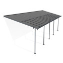 Canopia by Palram Toit de terrasse alu Aluminium Gris 31.20m²