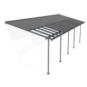 Canopia by Palram Toit de terrasse alu Aluminium Gris 31.20m²