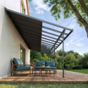 Canopia by Palram Toit de terrasse alu Aluminium Gris 31.20m²