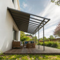 Canopia by Palram Toit de terrasse alu Aluminium Gris 31.20m²
