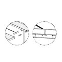 Kit de connexion pour pergolas adossées Canopia by Palram - Anthracite